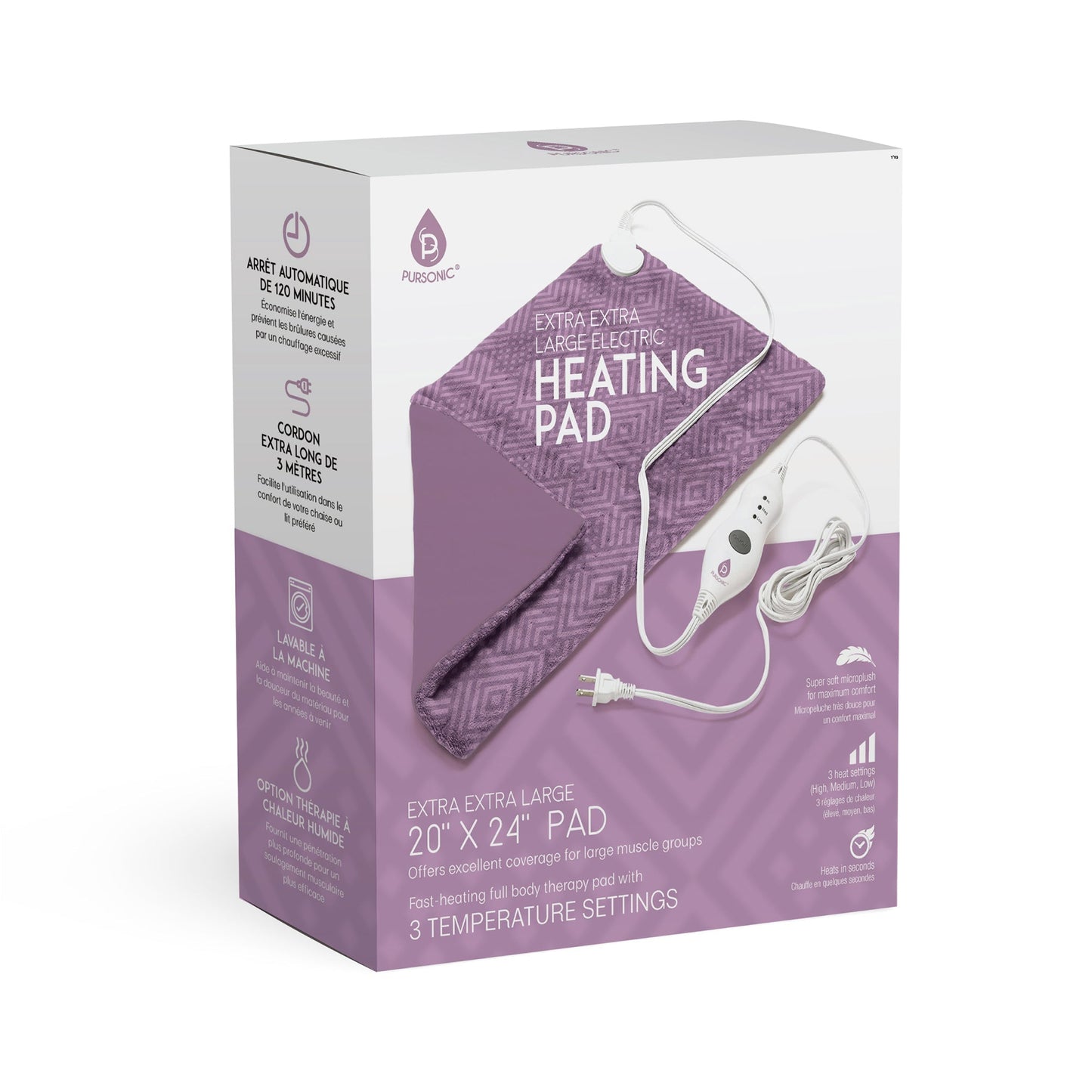 Extra Extra Large Electric Heating Pad - Pursonic - Little Red General Store