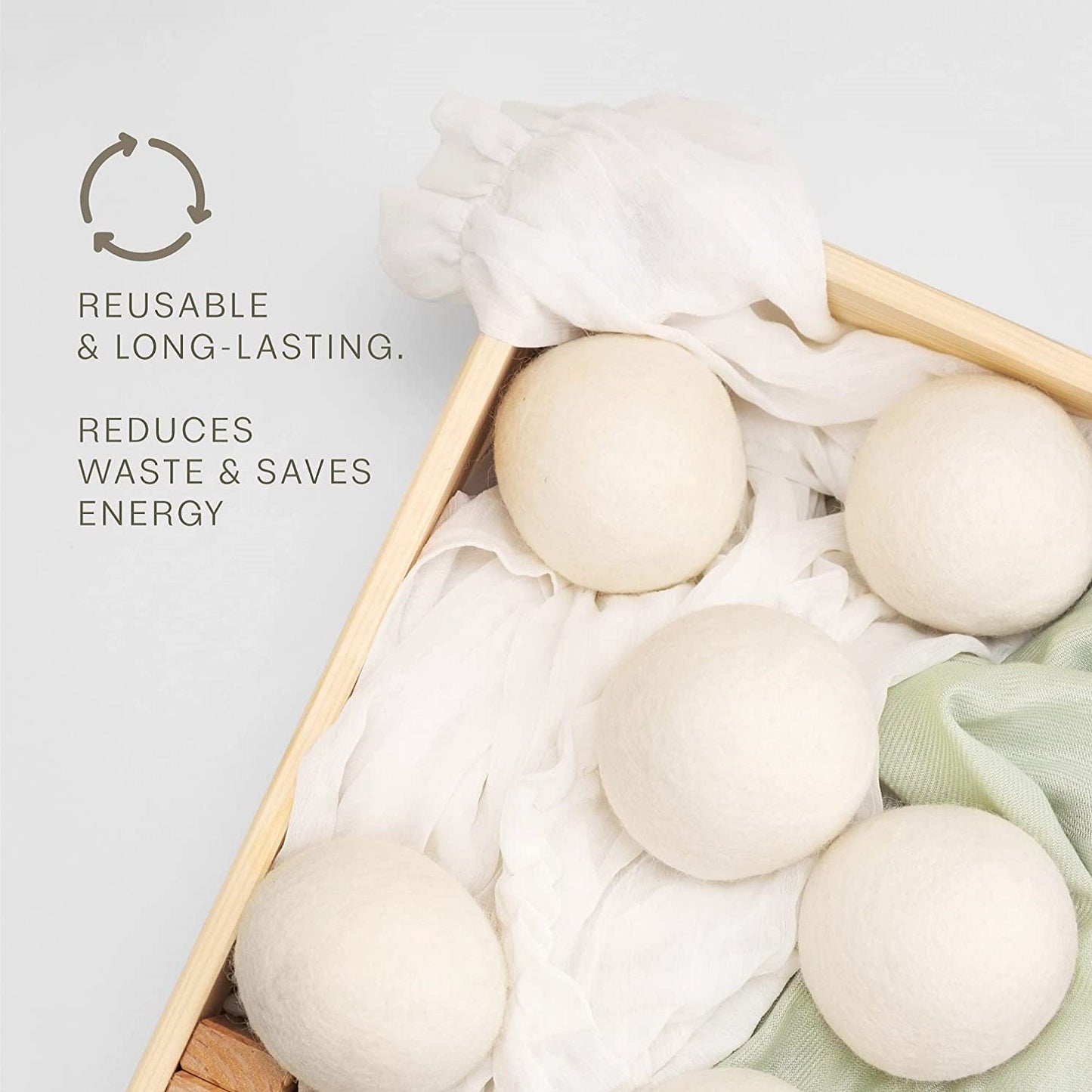 100% Pure New Zealand Wool Dryer Balls - Pursonic - Little Red General Store