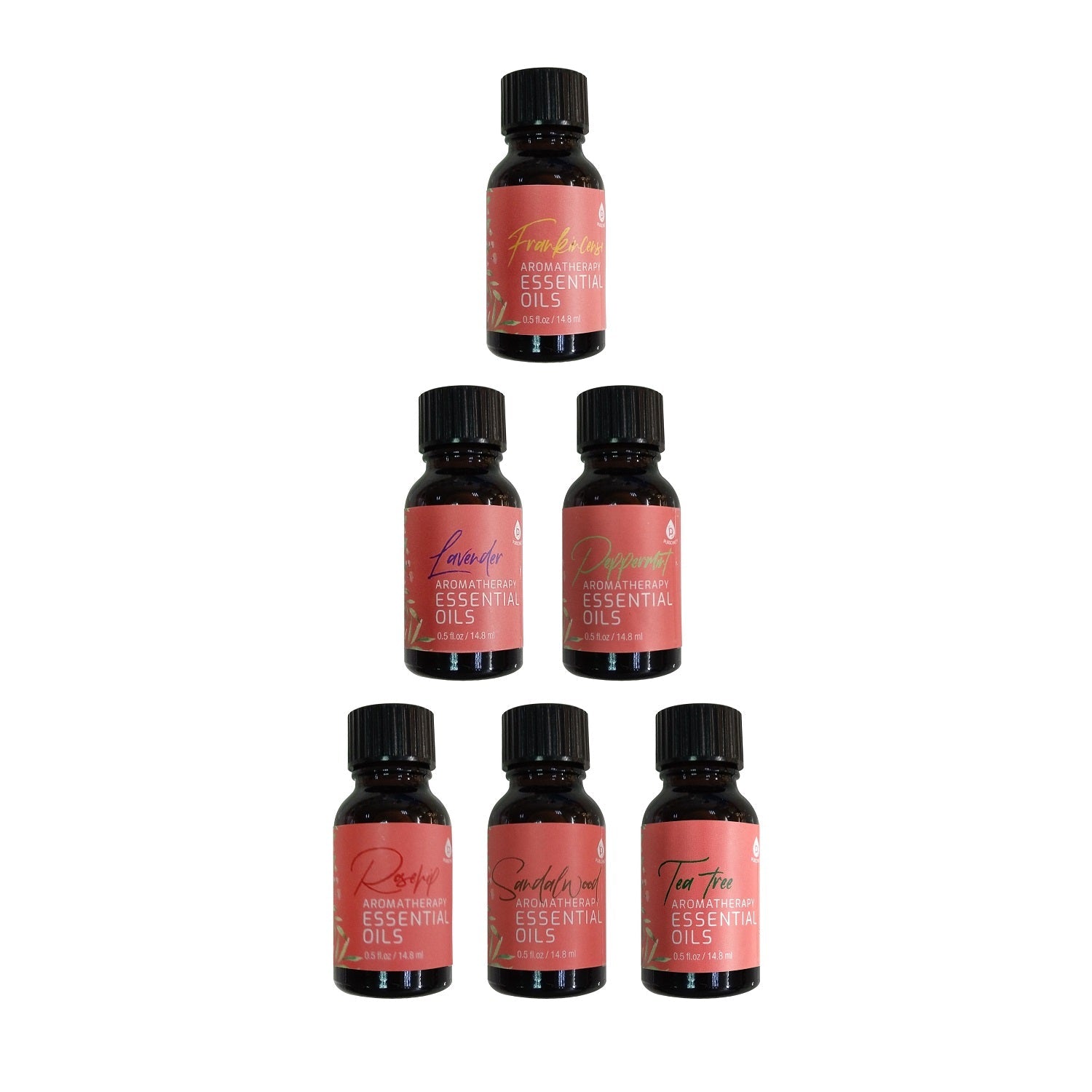 6 Pack of Aromatherapy Essential Oils - Pursonic - Little Red General Store