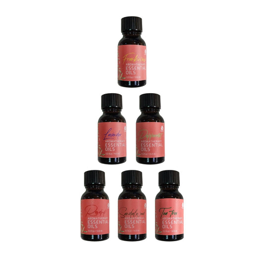 6 Pack of Aromatherapy Essential Oils - Pursonic - Little Red General Store