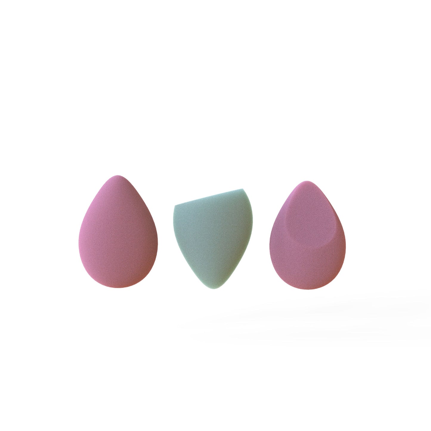 3 - Pack Beauty Makeup Sponges – Multi - Shape Blenders for Flawless Application - Pursonic - Little Red General Store