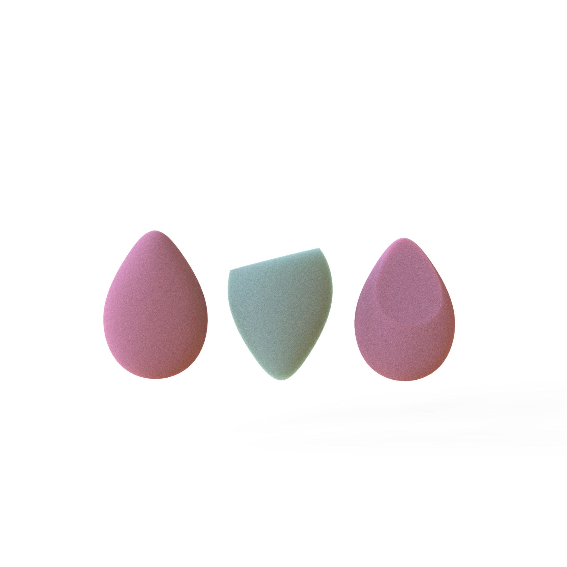3 - Pack Beauty Makeup Sponges – Multi - Shape Blenders for Flawless Application - Pursonic - Little Red General Store