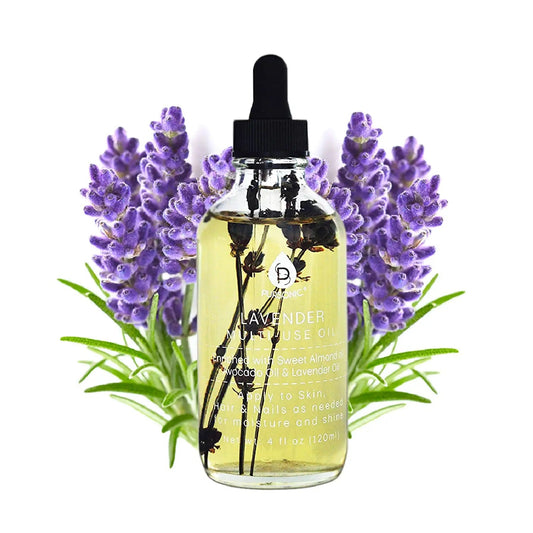 Lavendar Flower Multi Use Body Oils 4 Oz - Pursonic - Little Red General Store