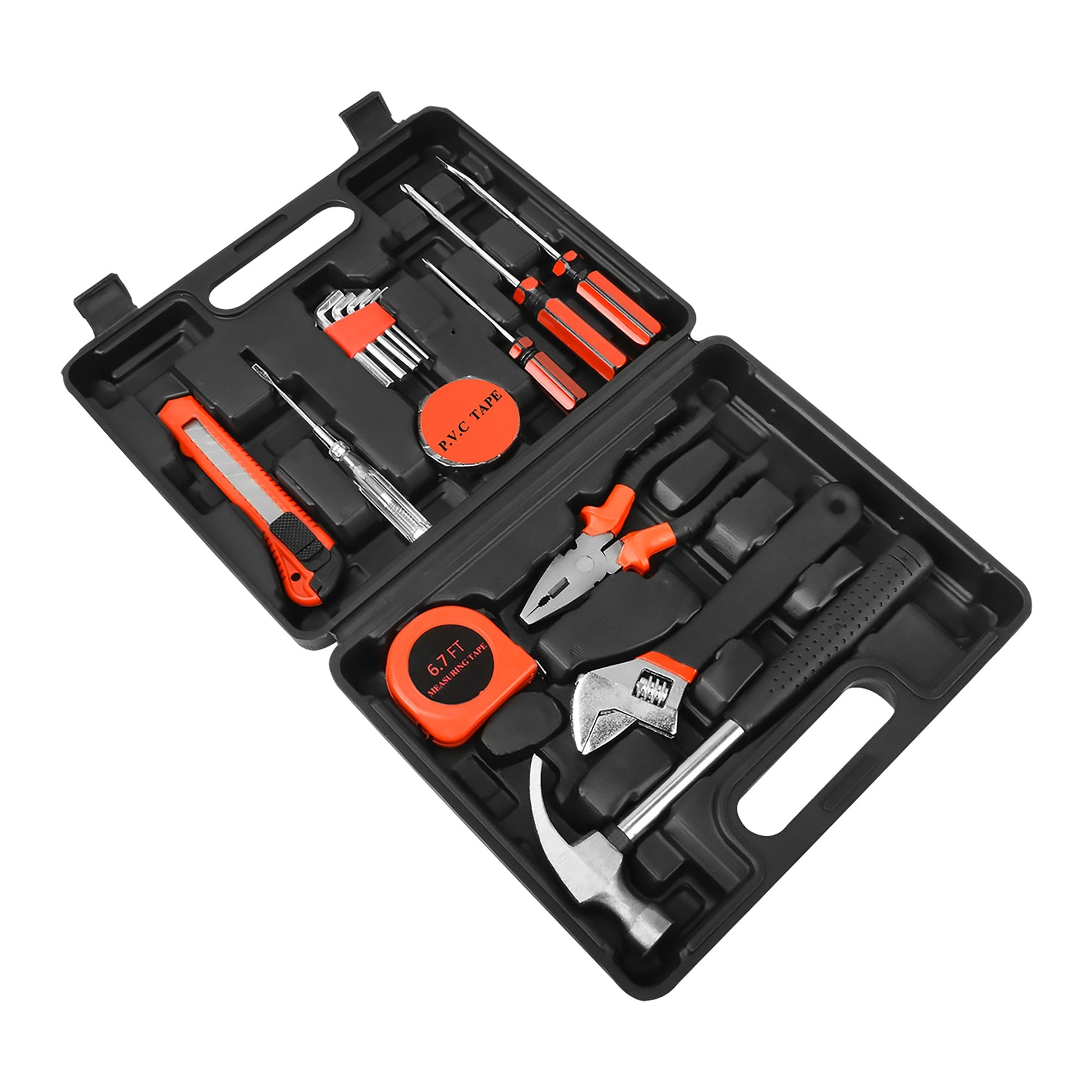 16 - Piece Household Handy Solutions Tool Kit - Pursonic - Little Red General Store