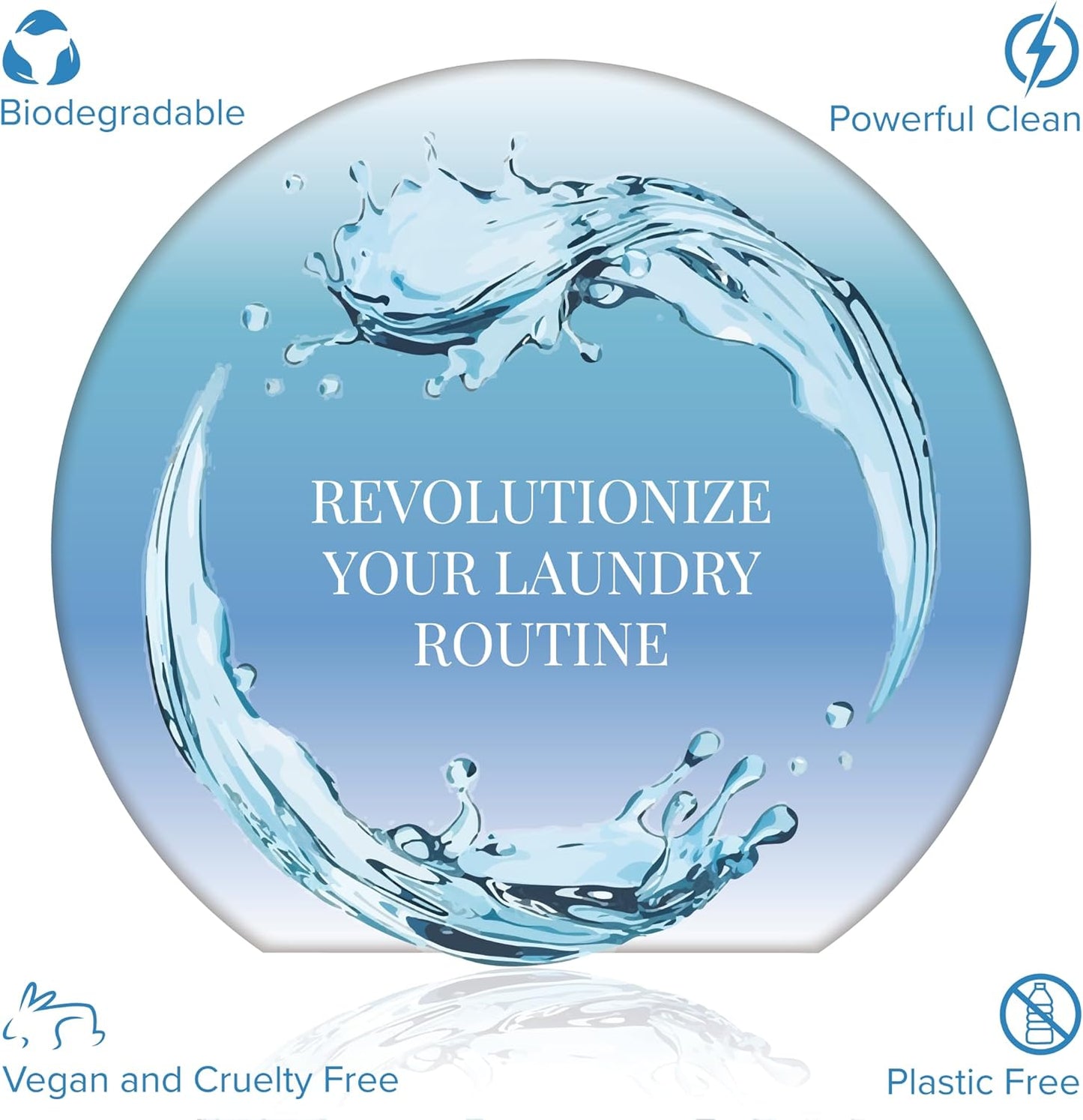 Natural Laundry Detergent Sheets ,Eco Friendly– Fresh Linen Scent - Pursonic - Little Red General Store