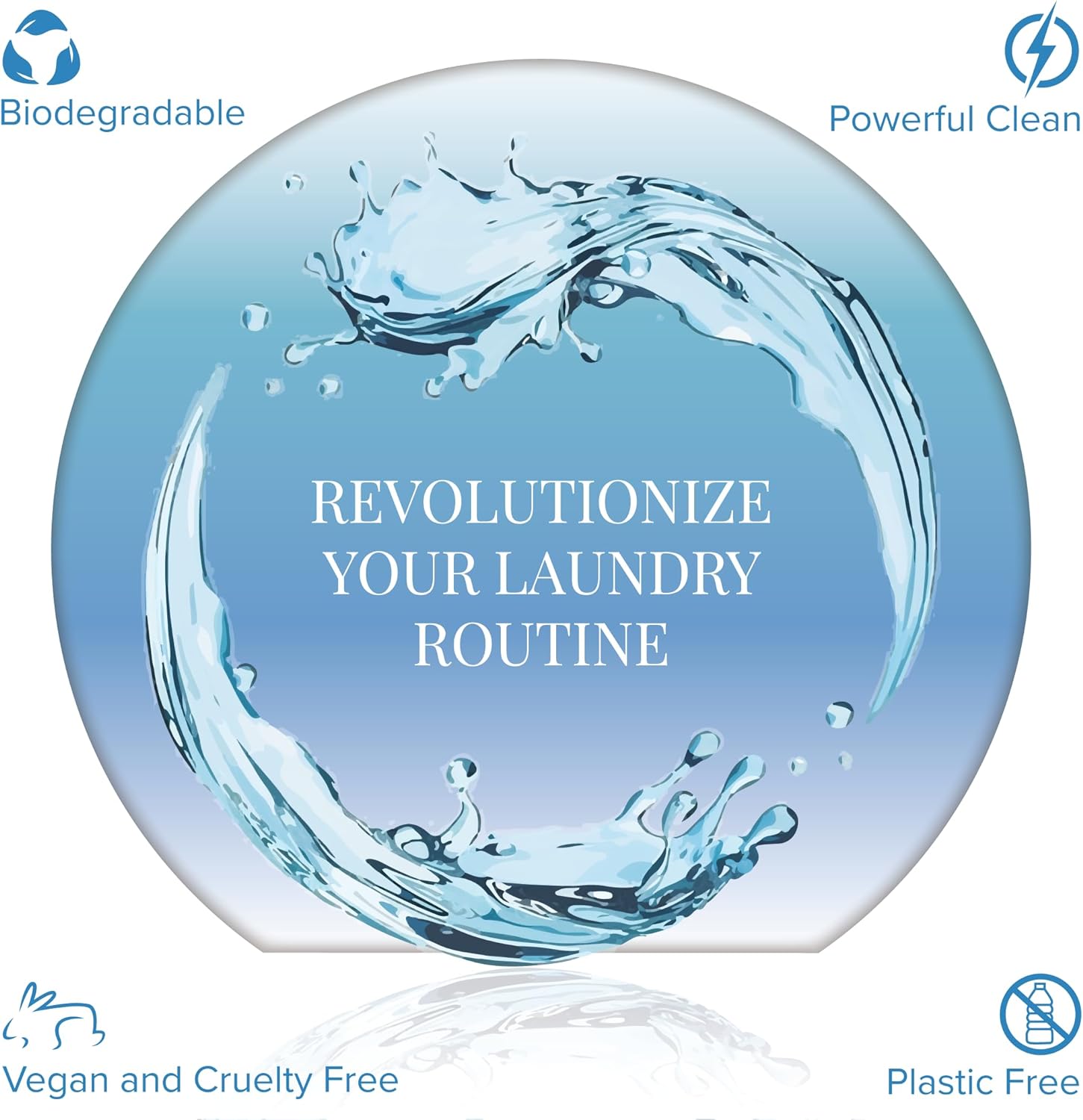 Natural Laundry Detergent Sheets ,Eco Friendly– Fresh Linen Scent - Pursonic - Little Red General Store