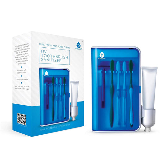 Wall Mountable Portable UV Toothbrush Sanitizer - Pursonic - Little Red General Store