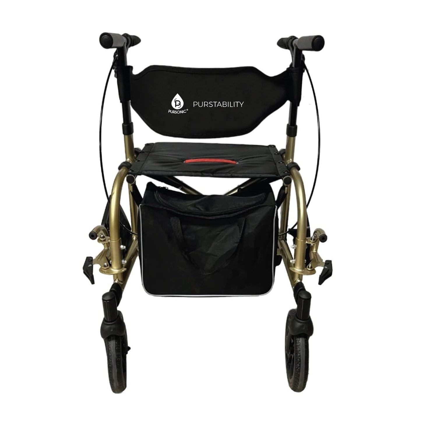 2 IN 1 Rolling Rollator Walker - Pursonic - Little Red General Store