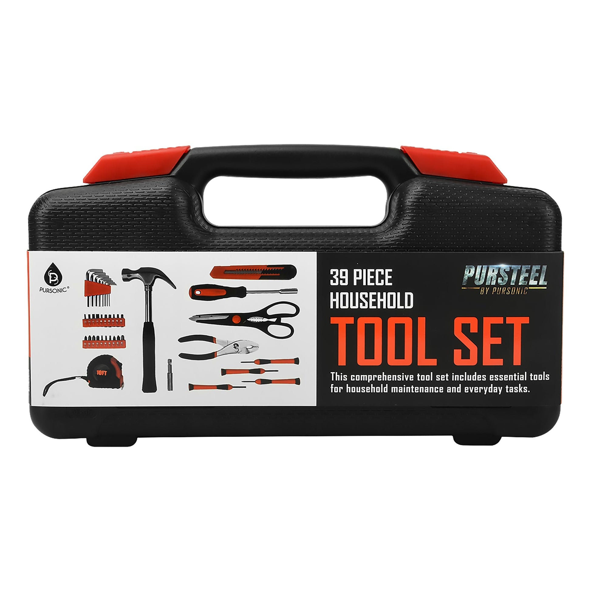 Handy Solutions 39 - Piece Household Tool Kit - Pursonic - Little Red General Store