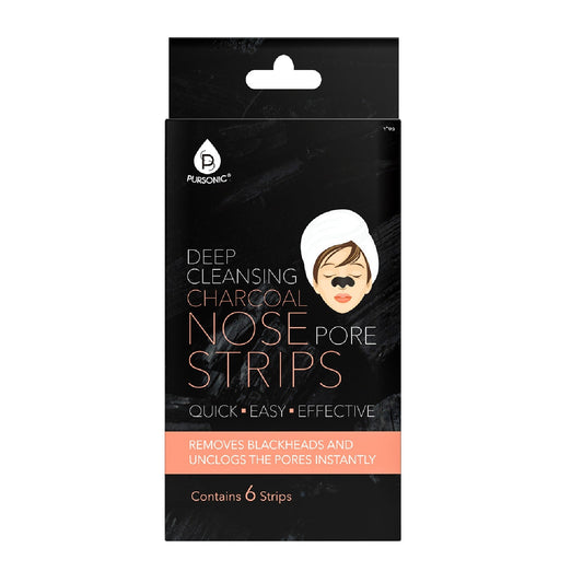 6 pack Deep Cleansing Charcoal Nose Pore Strip - Pursonic - Little Red General Store