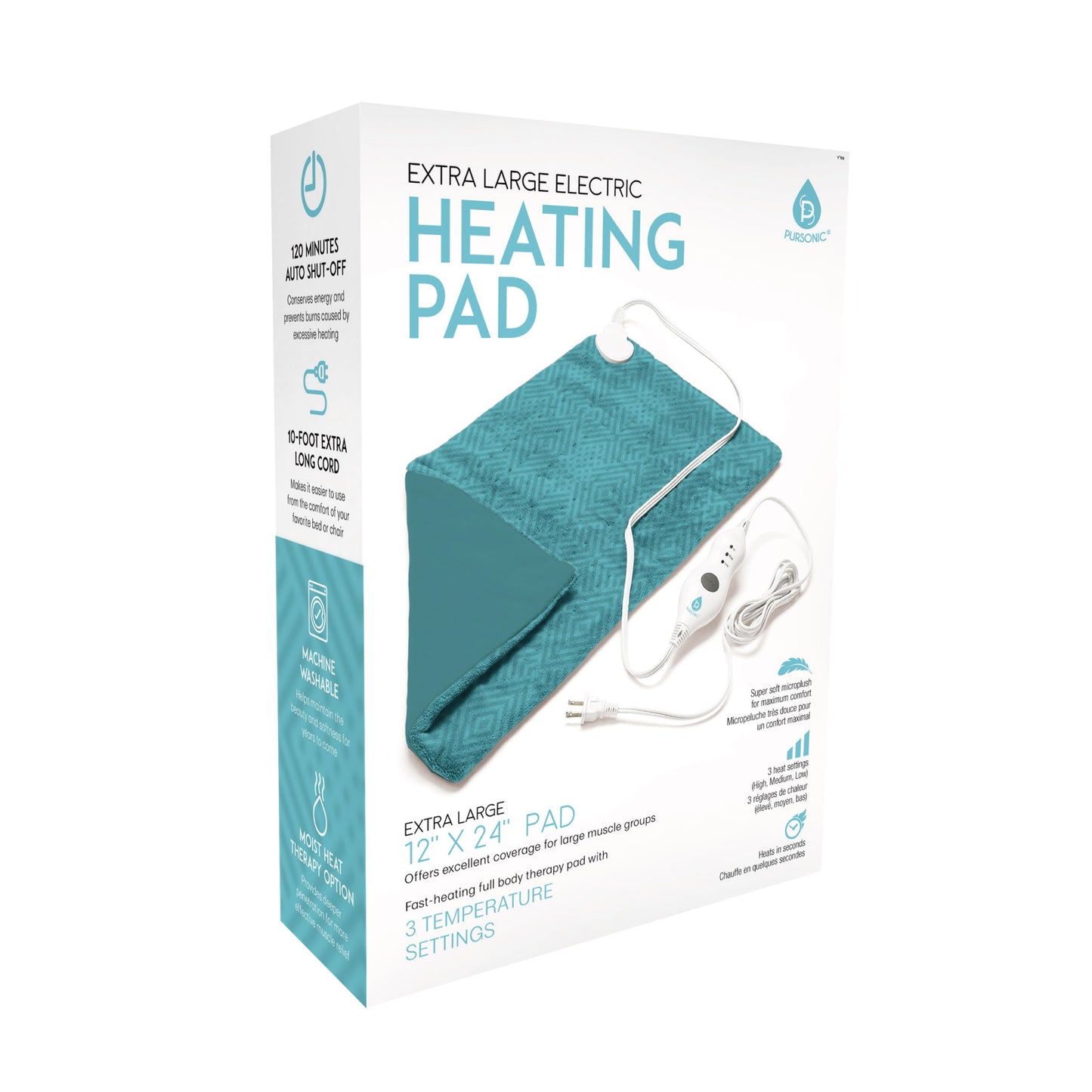 Electric Heating Pad - Pursonic - Little Red General Store