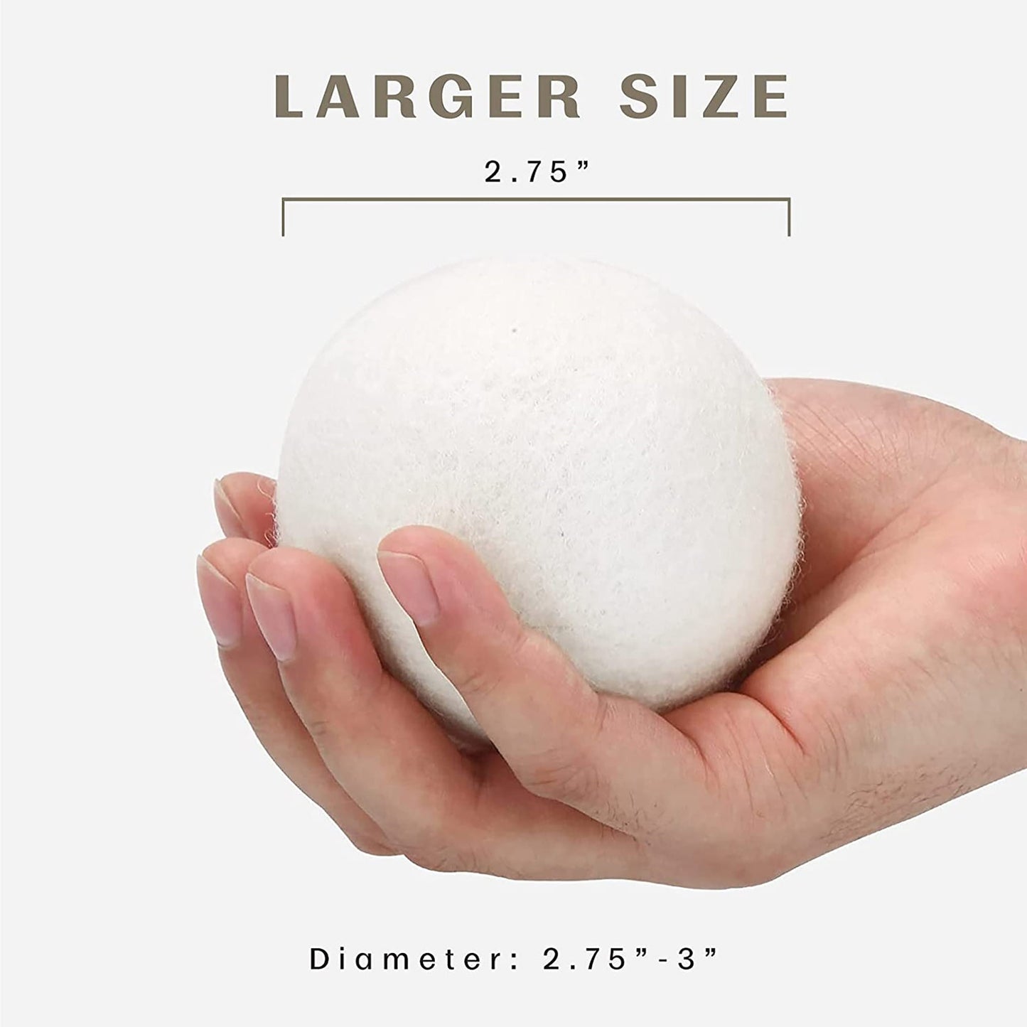 Pursonic 100% Pure New Zealand Wool Dryer Balls - 12 Pack - Pursonic - Little Red General Store