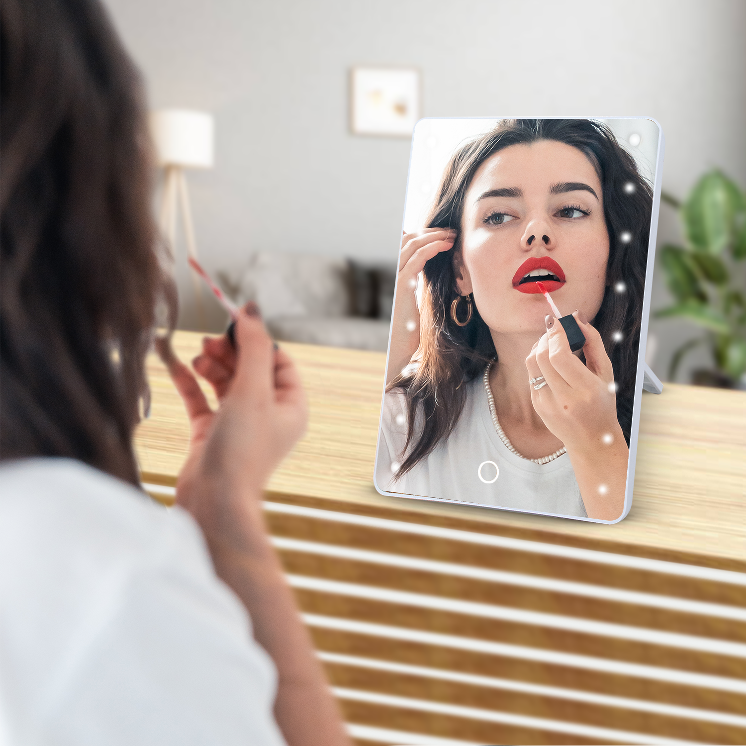 Smart Mirror Touchscreen Makeup Vanity - Pursonic - Little Red General Store