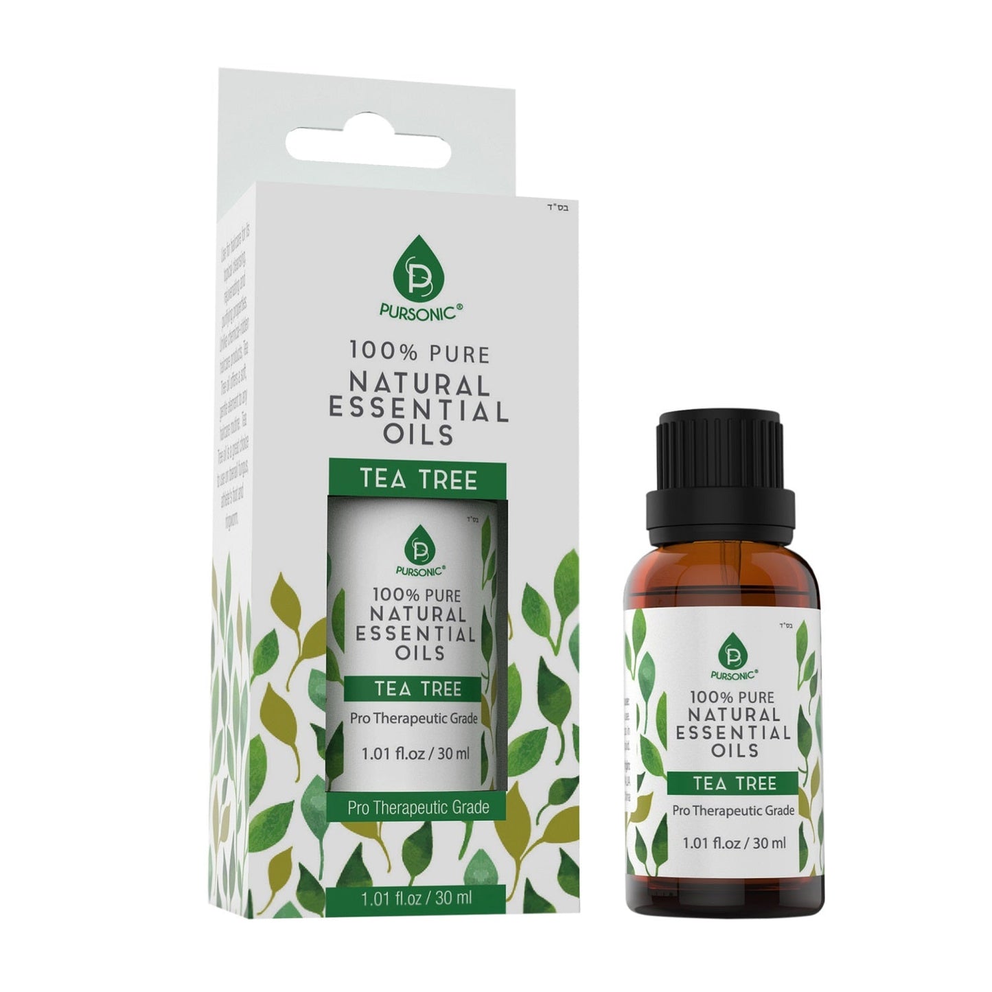 100% Pure & Natural Tea Tree Essential Oils - Pursonic - Little Red General Store