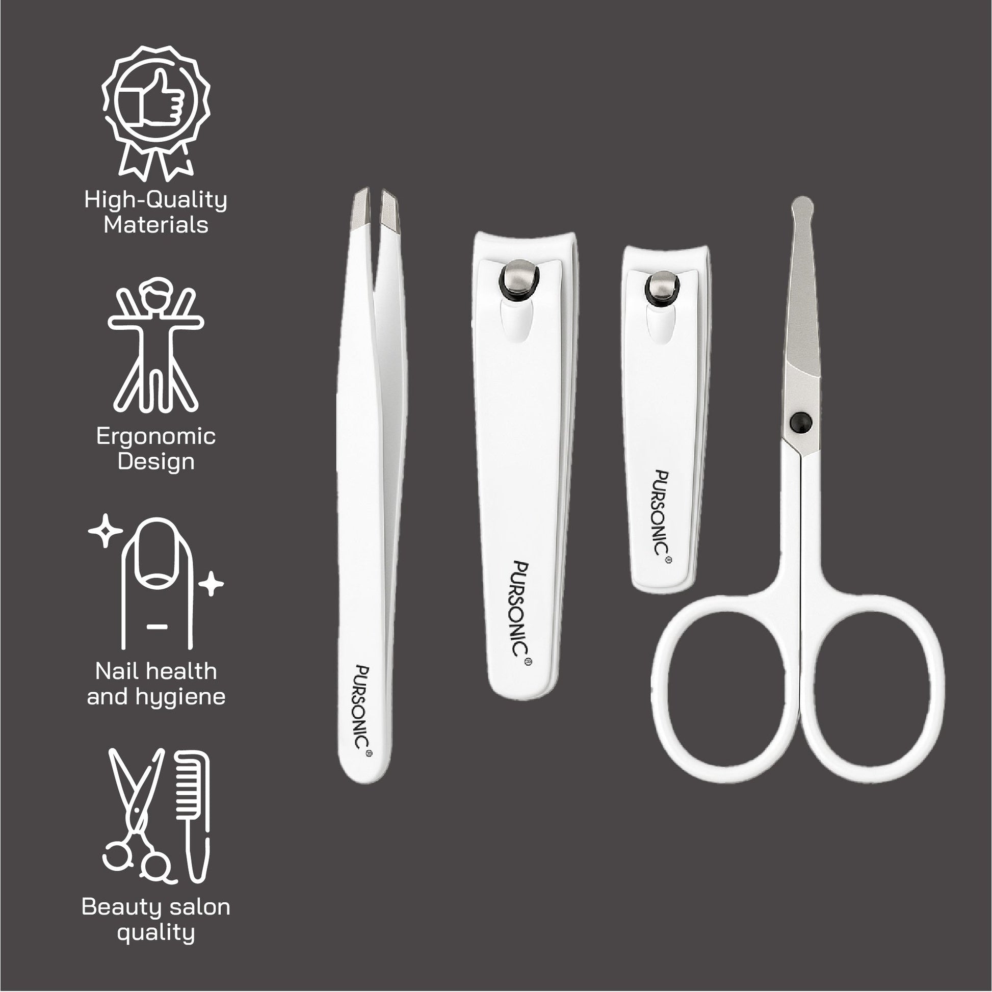 Salon Quality Manicure Tool Kit - Pursonic - Little Red General Store