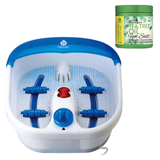 Foot Spa Massager with Tea Tree Oil Foot Salt Scrub (Heating Function) - Pursonic - Little Red General Store
