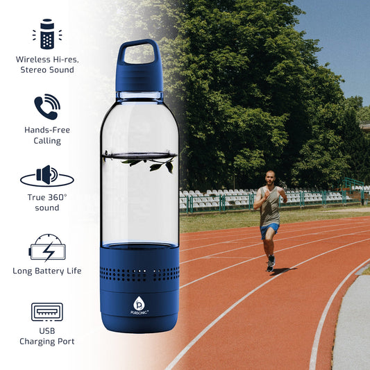 Pursonic 2 - in - 1 Water Bottle with Built - In Wireless Speaker - Pursonic - Little Red General Store