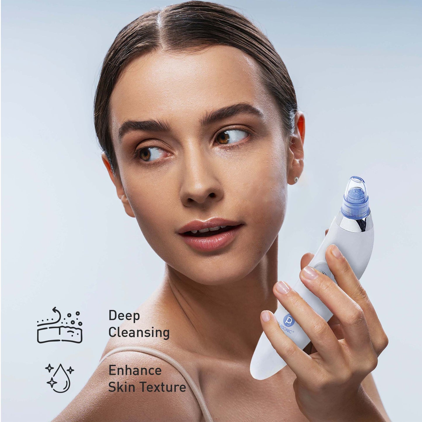 Pursonic Daily Detox Set - Pore Vacuum, Bamboo Toothbrushes, Charcoal Powder, Facial & Body Brush, and Dead Sea Mud Mask - Pursonic - Little Red General Store