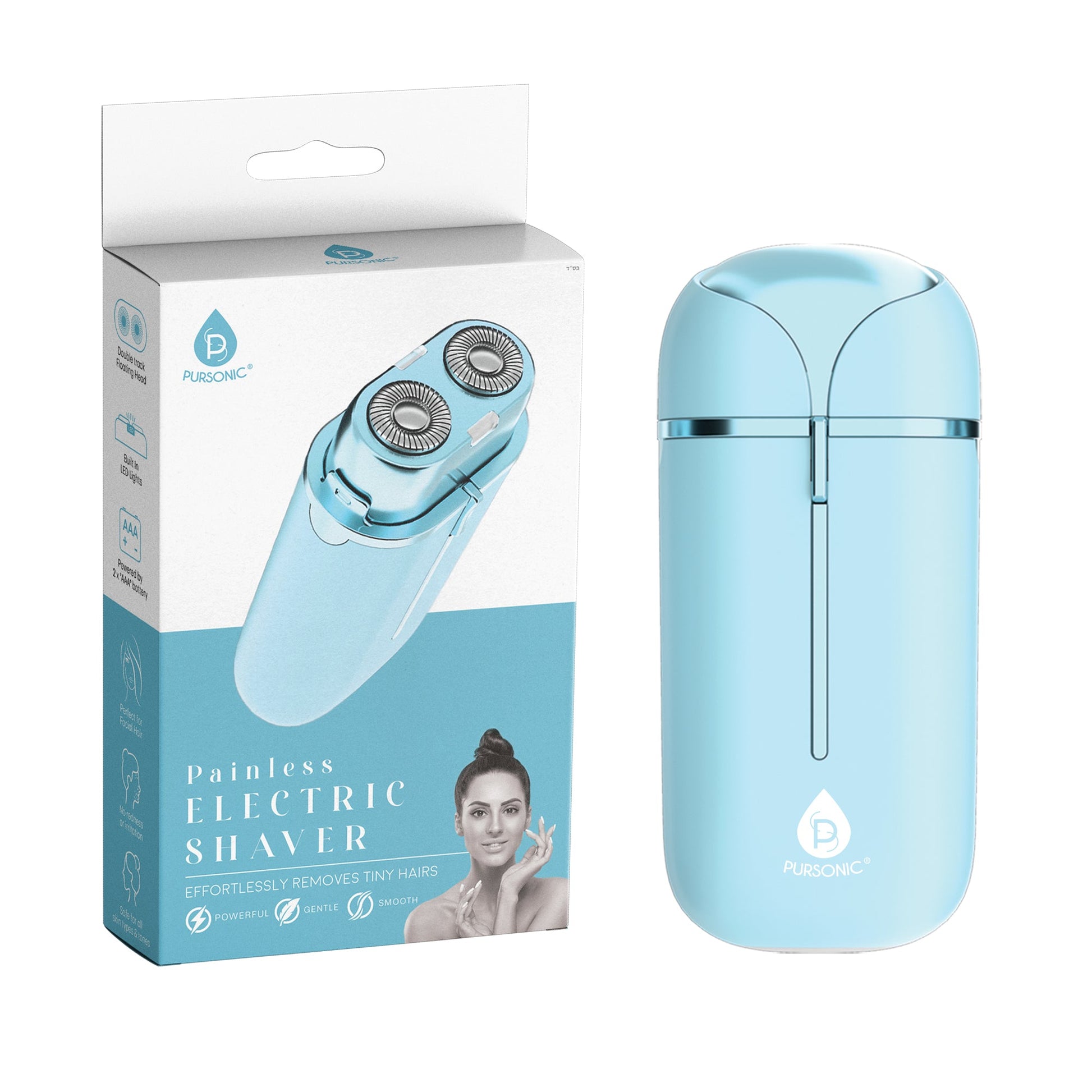 Painless Electric Shaver - Pursonic - Little Red General Store