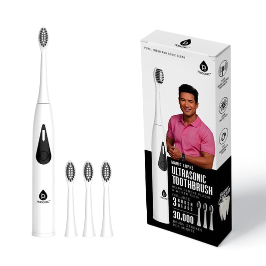 Mario Lopez Triple - Head Electric Tooth Wizard - 30,000 Strokes Per a Minute - Pursonic - Little Red General Store