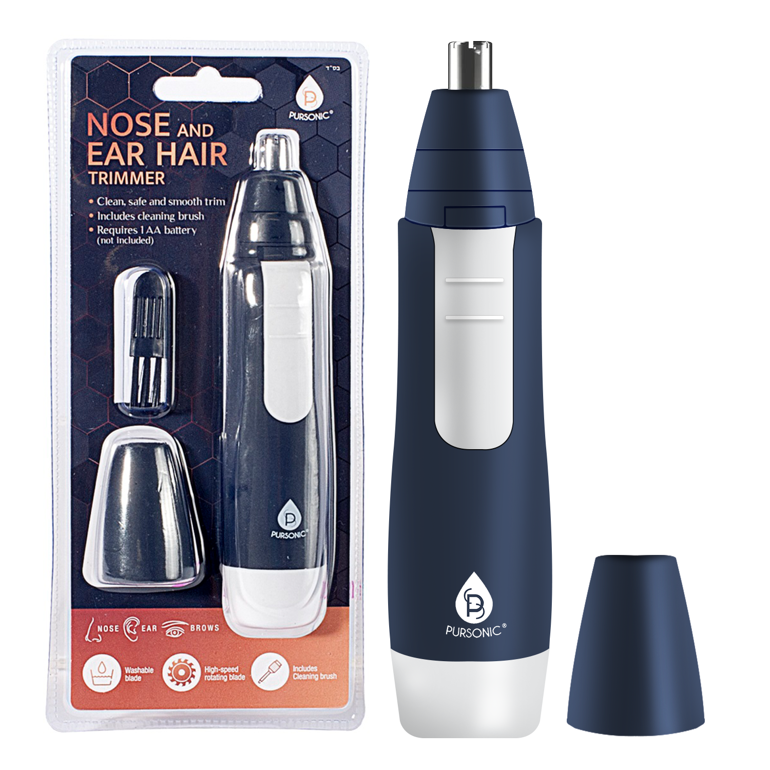 Pursonic Nose and Ear Hair Trimmer - Pursonic - Little Red General Store