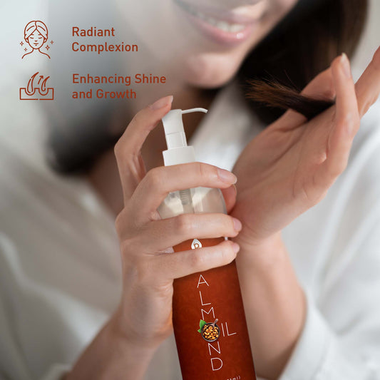 100% Pure & Natural Sweet Almond oil 16 Oz. - Pursonic - Little Red General Store