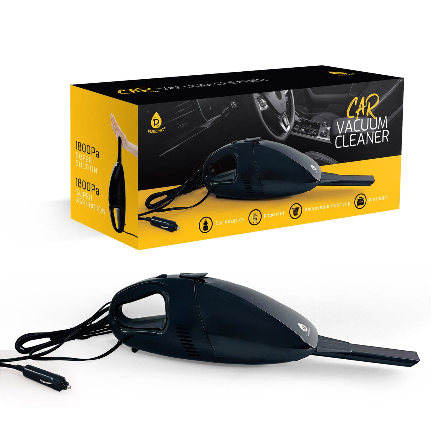 Car Vacuum Cleaner - Pursonic - Little Red General Store