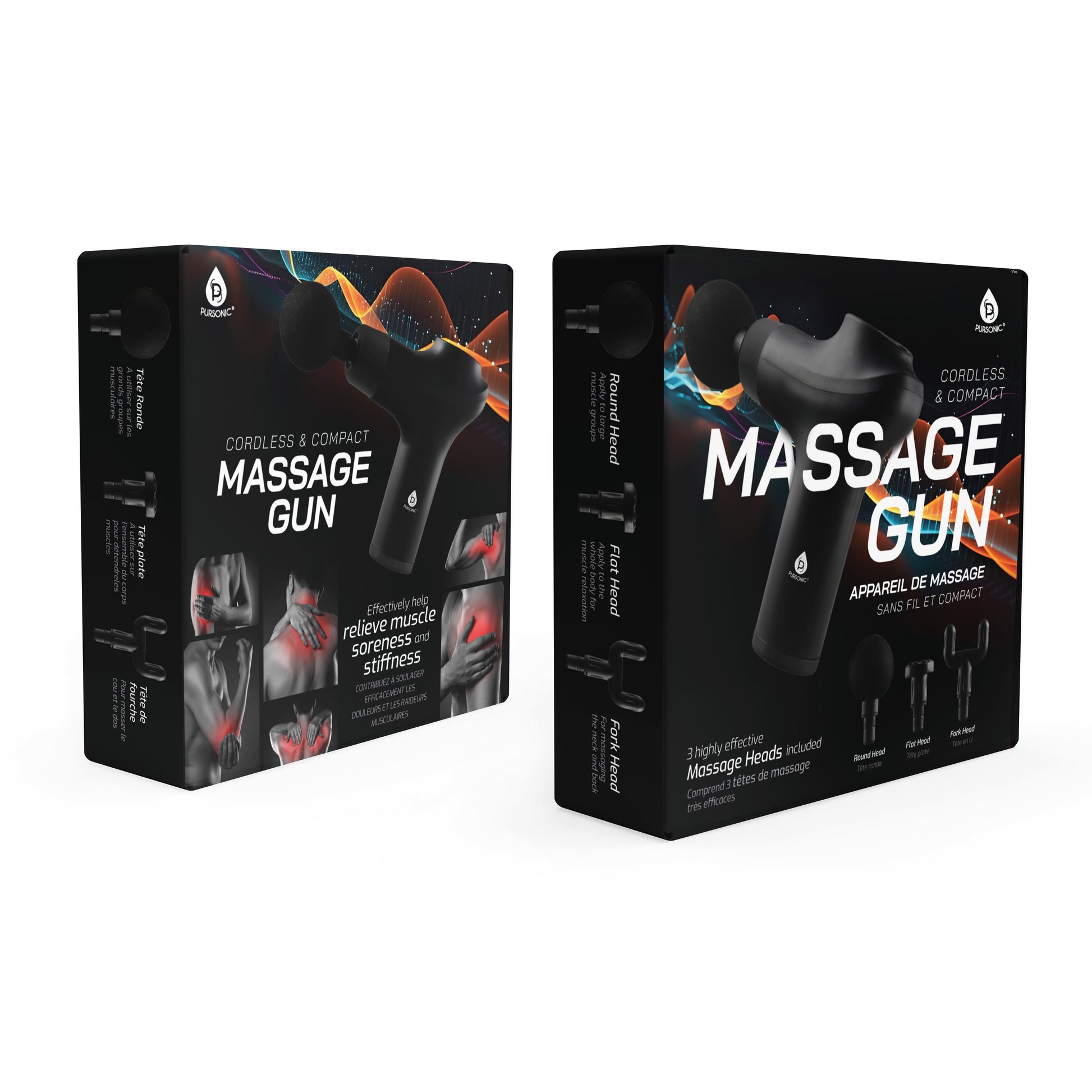 3 Speed Cordless & Rechargeable Professional Massage Gun - Pursonic - Little Red General Store
