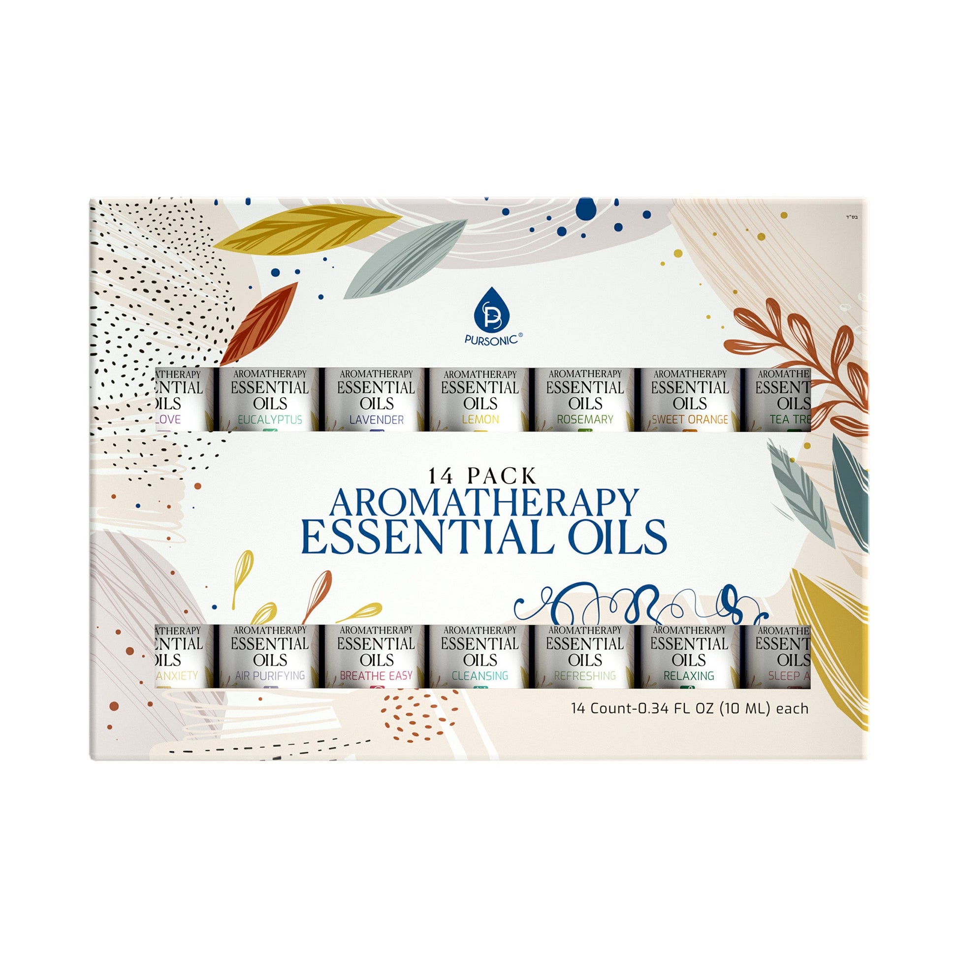 14 pack aromatherapy essential oil gift set - Pursonic - Little Red General Store