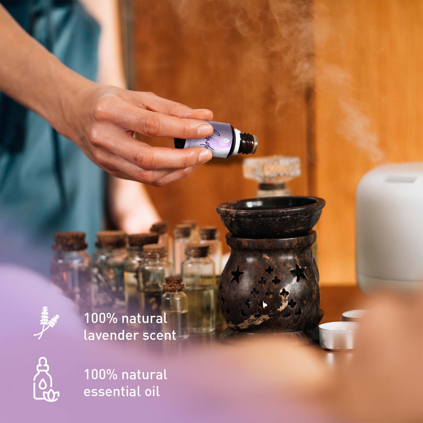 Luxury Home Spa Bundle – Towel Warmer & Lavender Essential Oil - Pursonic - Little Red General Store