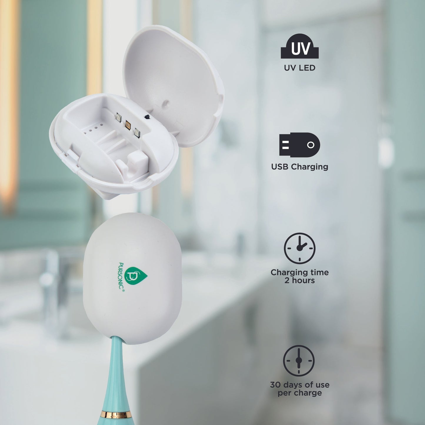 Portable Toothbrush Sterilizer – Your Hygiene Companion on the Go! - Pursonic - Little Red General Store
