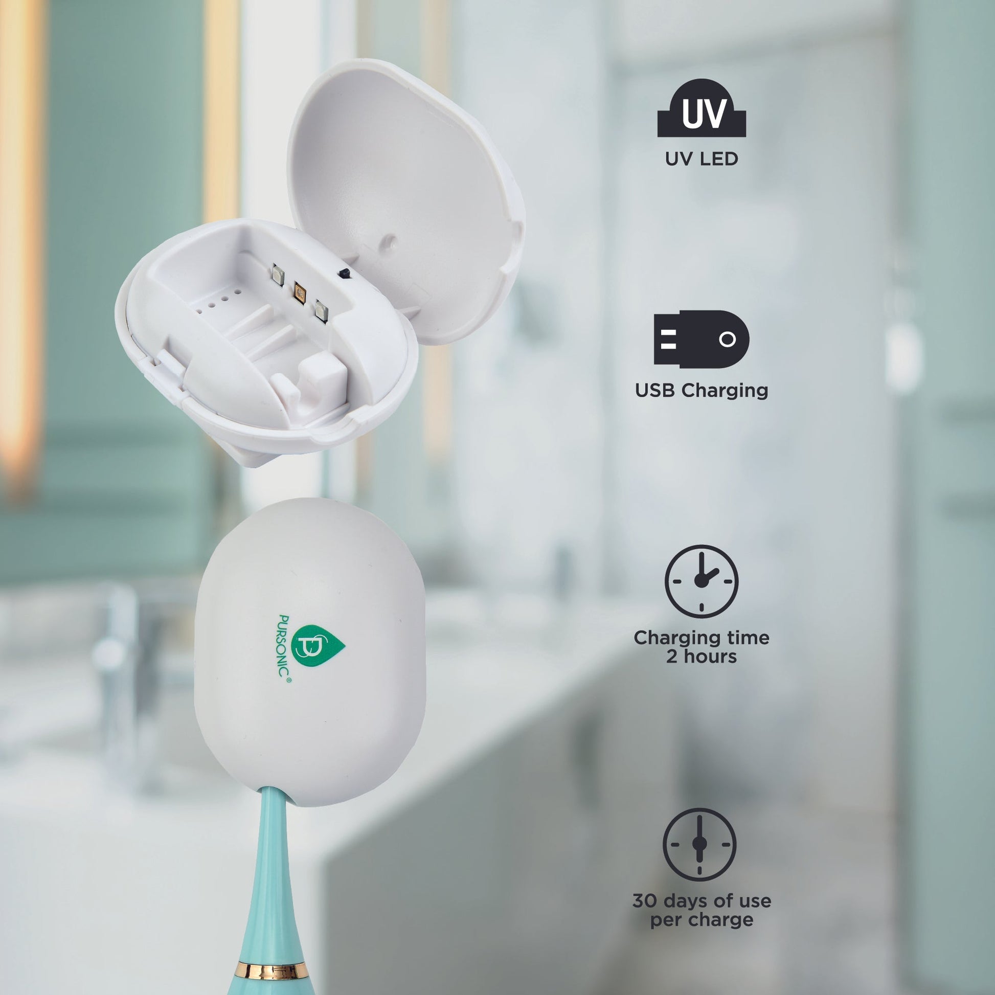 Portable Toothbrush Sterilizer – Your Hygiene Companion on the Go! - Pursonic - Little Red General Store