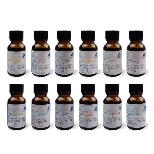 12 Pack of Aromatherapy Essential Oils - Pursonic - Little Red General Store