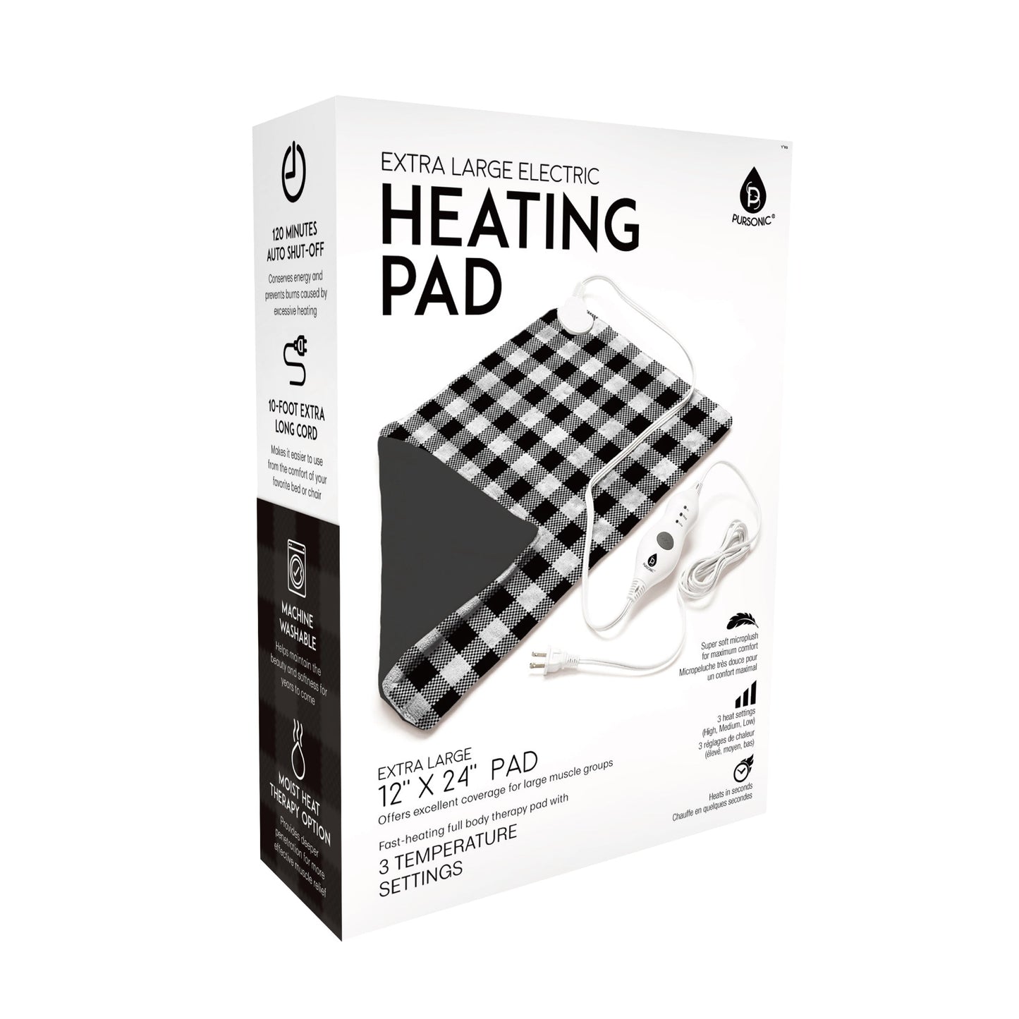 Electric Heating Pad - Pursonic - Little Red General Store