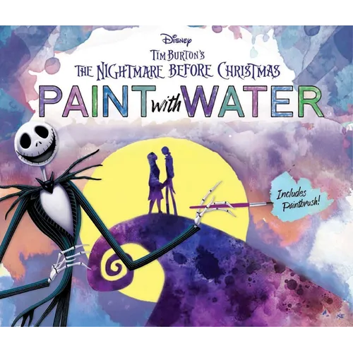 Disney Tim Burton's the Nightmare Before Christmas Paint with Water