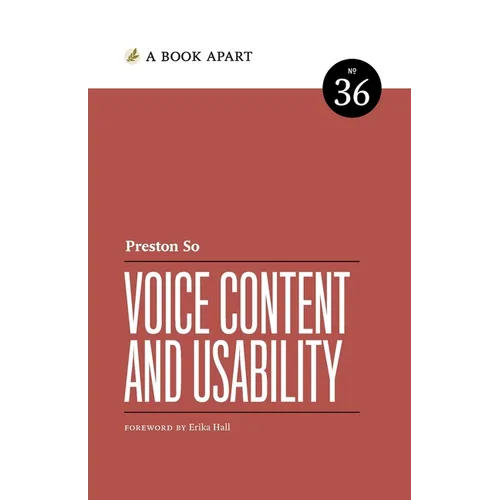 Voice Content and Usability