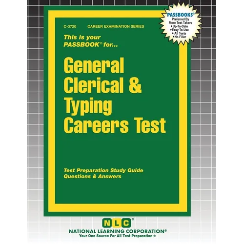 General Clerical & Typing Careers Test