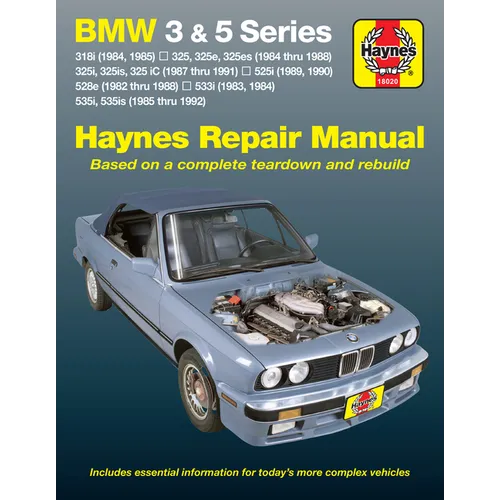 BMW 3 & 5 Series 1982-92
