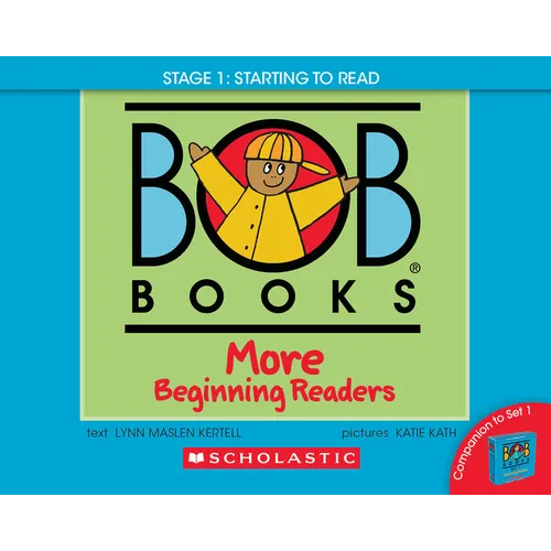 Bob Books - More Beginning Readers Hardcover Bind-Up Phonics, Ages 4 and Up, Kindergarten (Stage 1: Starting to Read)