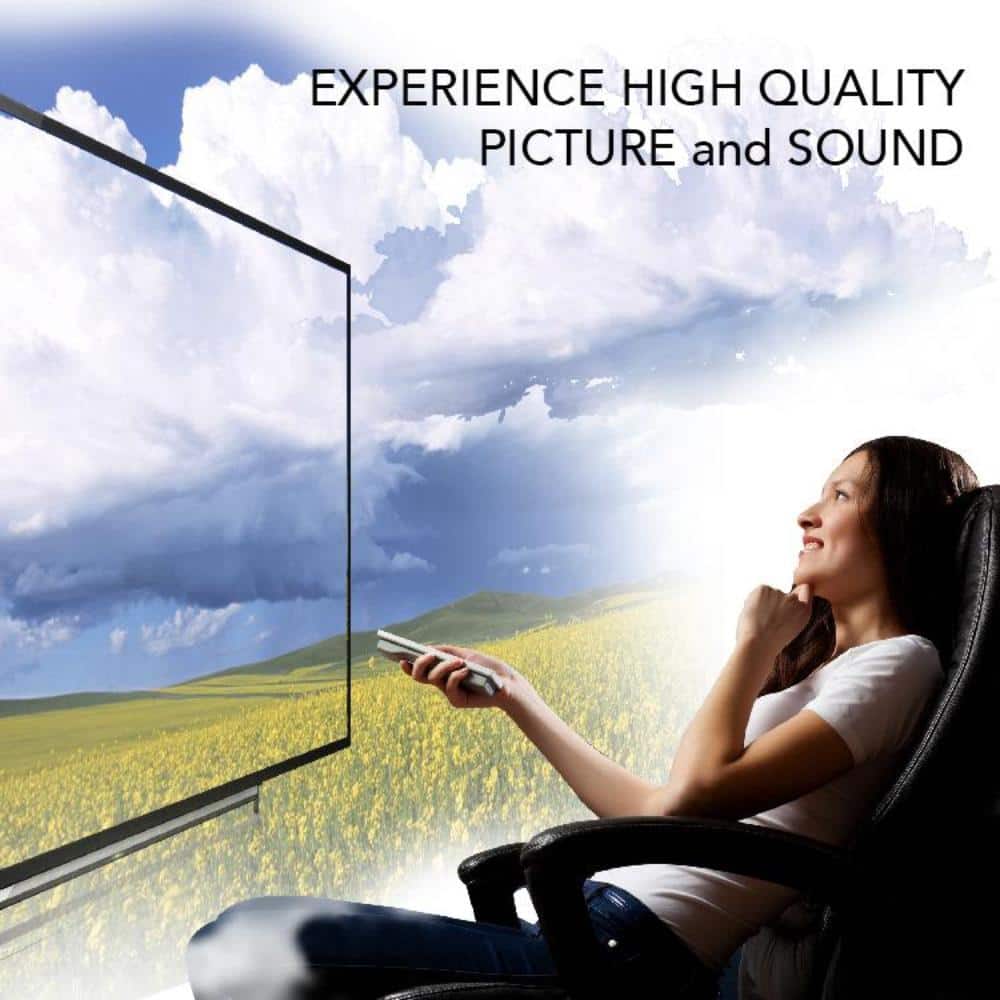 QualGear High Speed HDMI 2.0 Cable with Ethernet, 4K 18 Gbps, 100% OFC, QG-CBL-HD20