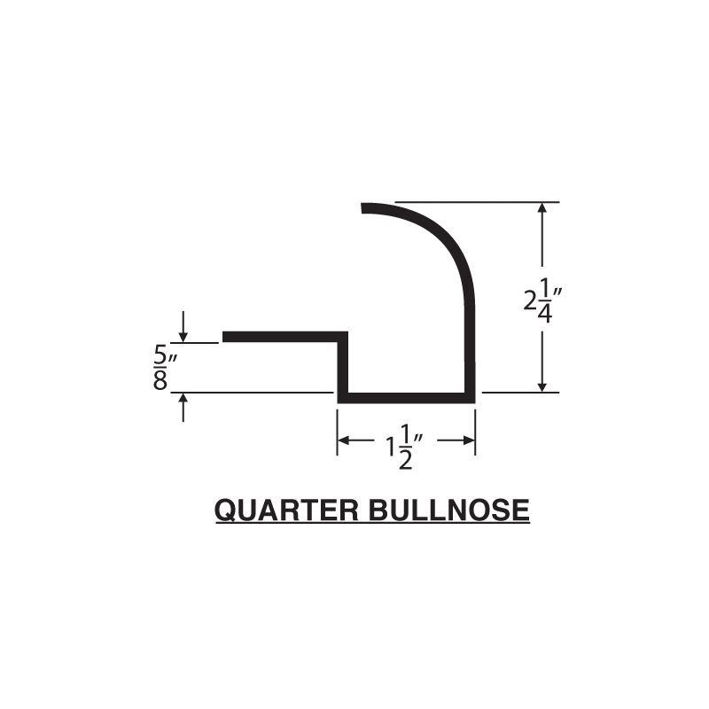 Quarter Bullnose Countertop Forms