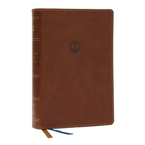 Enduring Word Study Bible: Pastoral Commentary from Every Chapter of the Bible (Nkjv, Brown Leathersoft, Red Letter, Comfort Print)