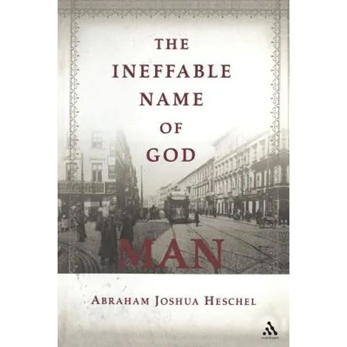The Ineffable Name of God: Man: Poems in Yiddish and English