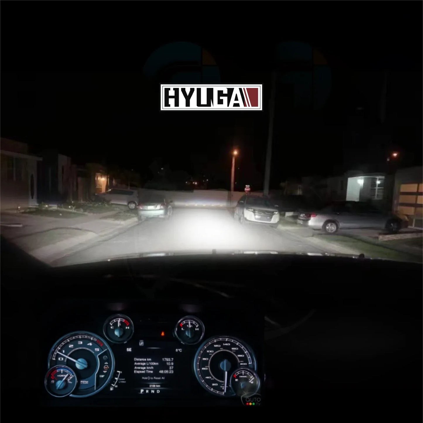 LED Headlight Conversion Kit for 2013-19 Dodge Ram U9S (9005 9012) + Interface Module (Decoder)