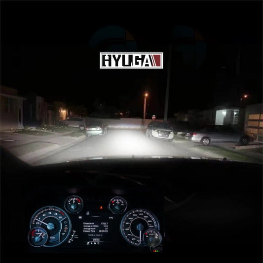 LED Headlight Conversion Kit for 2013-19 Dodge Ram U9S (9005 9012) + Interface Module (Decoder)