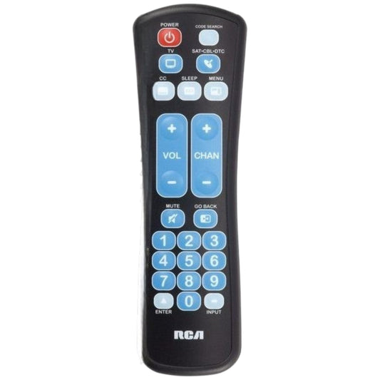 Substitute for RCA RCRHM02BR Membrane 1-Device Universal Remote Control [RR1003]