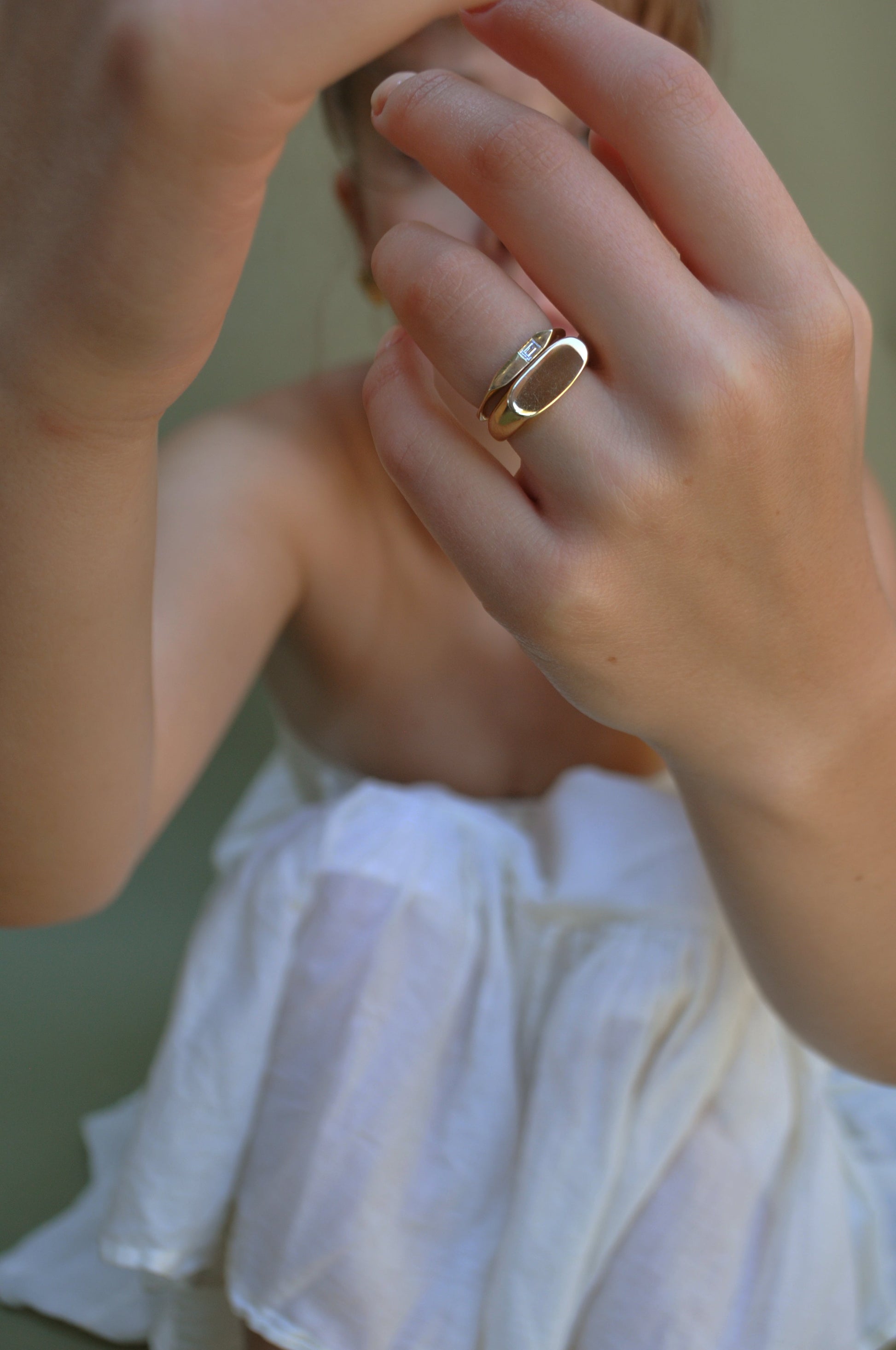 SIGNET 104 | Brass - Rebekah J. Designs - Little Red General Store