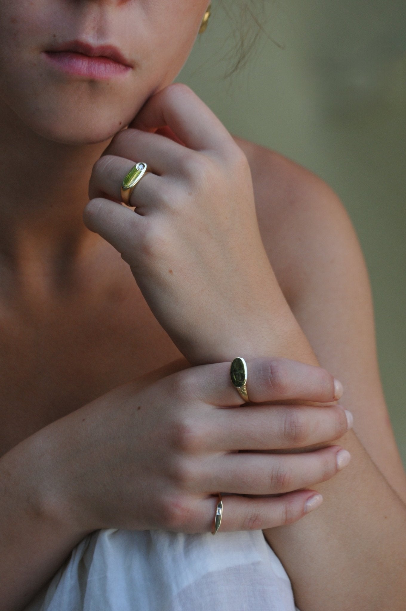 SIGNET 103 | Brass - Rebekah J. Designs - Little Red General Store