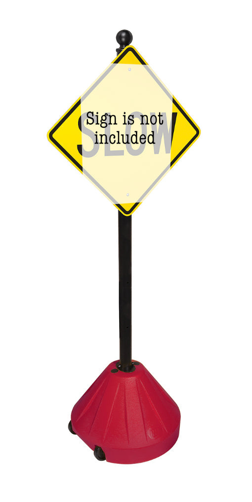 Tip ‘N Roll® 48" Portable Pole Sidewalk for your Sign