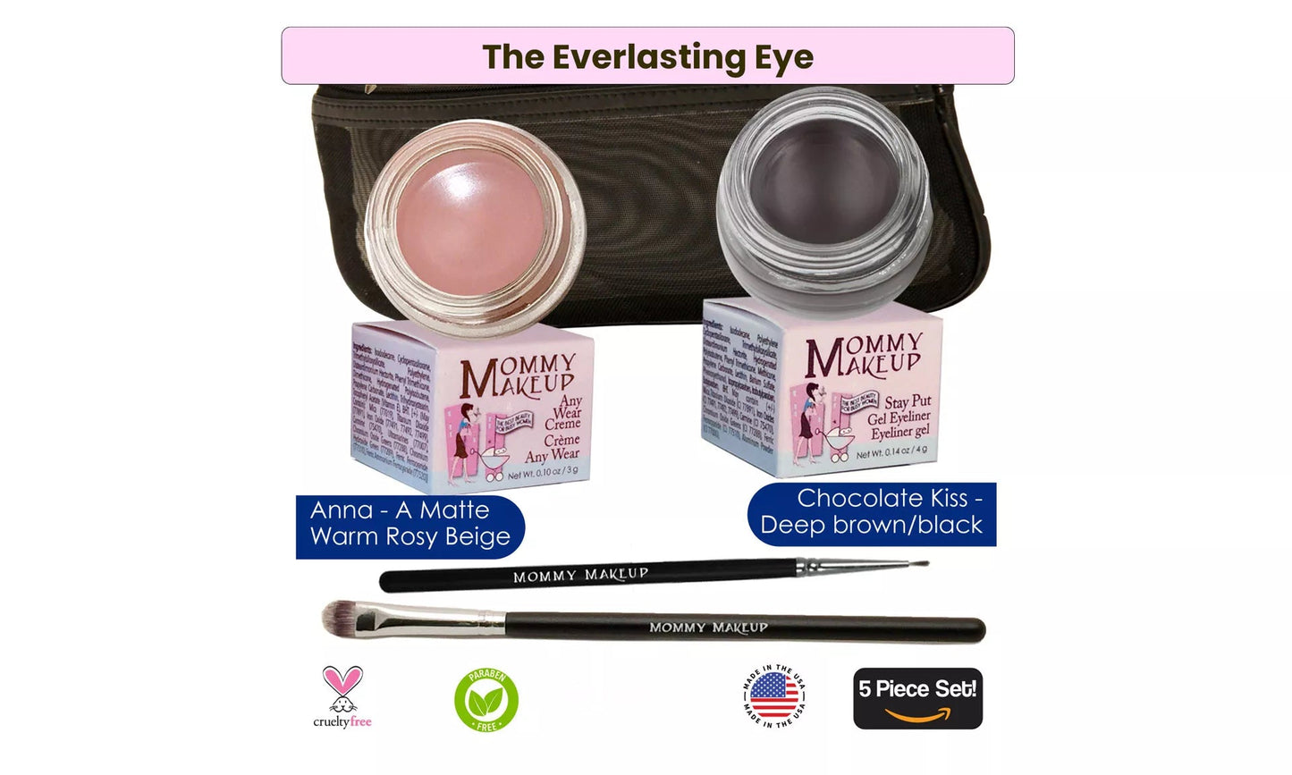 Anna Any Wear Creme - A Waterproof Multi-tasking creme to powder product for eyes, cheeks & lips. Can be worn anywhere